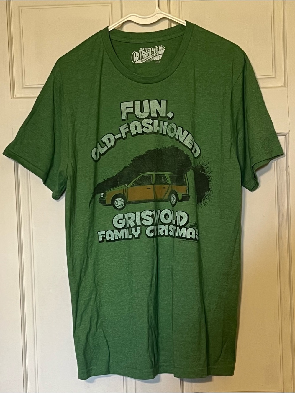 Old Navy Collectables Men’s L Fun Old Fashioned Griswold Family Christmas Tee